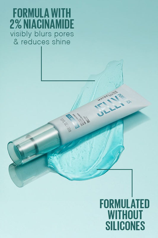 Poreless Jelly Hydrating Blue Primer - Maybelline