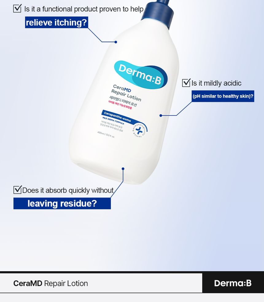 CeraMD Repair Lotion - Derma:B