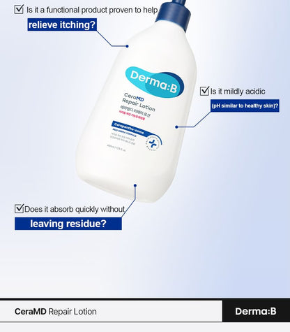 CeraMD Repair Lotion - Derma:B