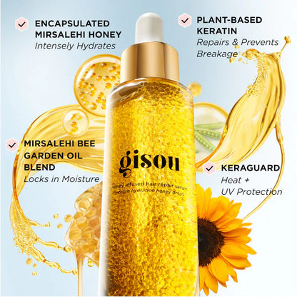 Honey Infused Hair Repair Serum - Gisou