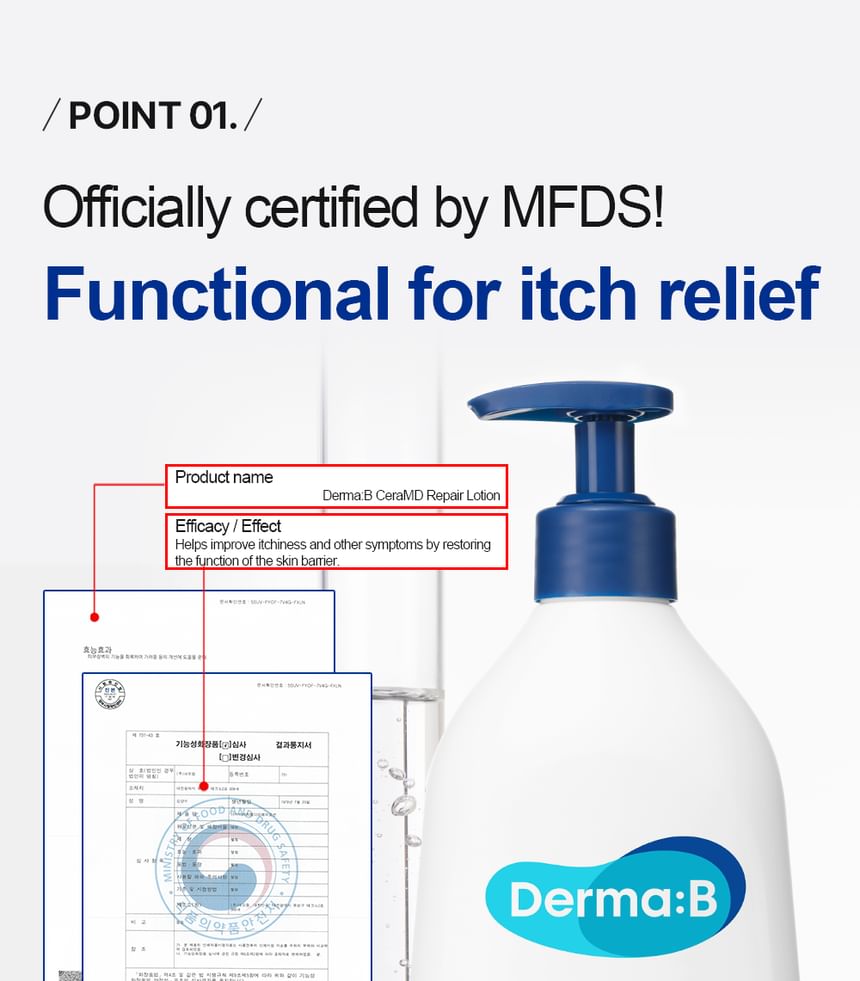 CeraMD Repair Lotion - Derma:B