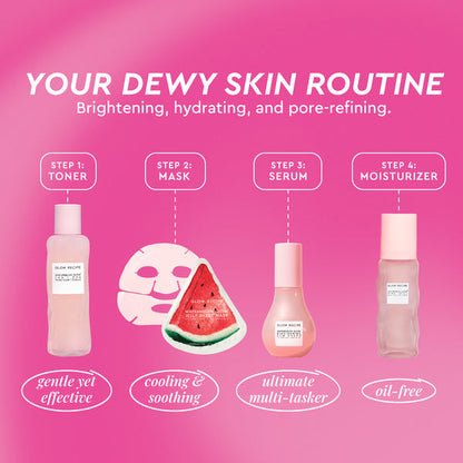 Watermelon Glow Dewy Skin Routine - Glow Recipe