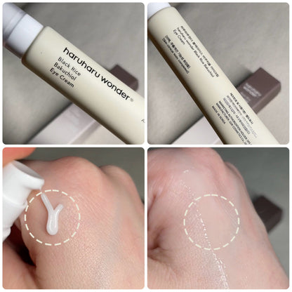 Black Rice Bakuchio Eye Cream - Haruharu Wonder