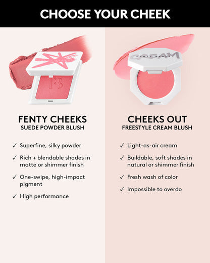 Fenty Cheeks Suede Powder Blush Fenty Beauty