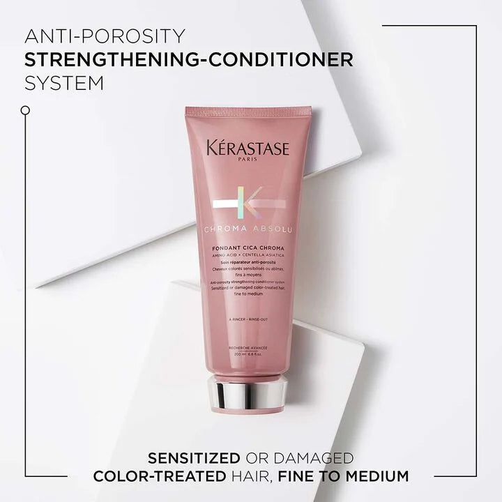Chroma Absolu Bain Chroma Respect Conditioner for Sensitized Or Damaged Color Treated Hair - Kérastase