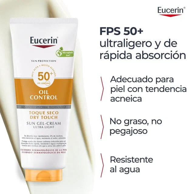Sun Protection Oil Control Toque Seco - Eucerin