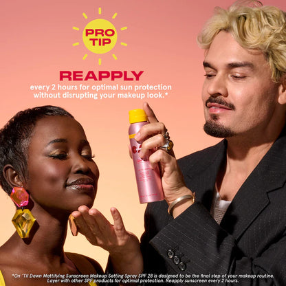 On Til Dawn Mattifying Sunscreen & Setting Spray SPF 28 - One Size