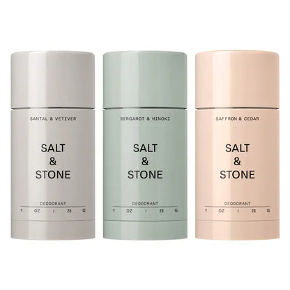 Mini Deodorant Discovery Set - Salt & Stone