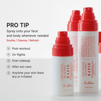 Rapid Hipochlorous Acid Rescue Mist - Dr. Althea