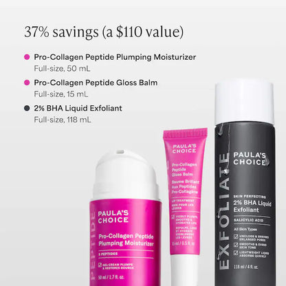 Plump+Glow Holiday Set 3 Full Sizes - Paulas Choice