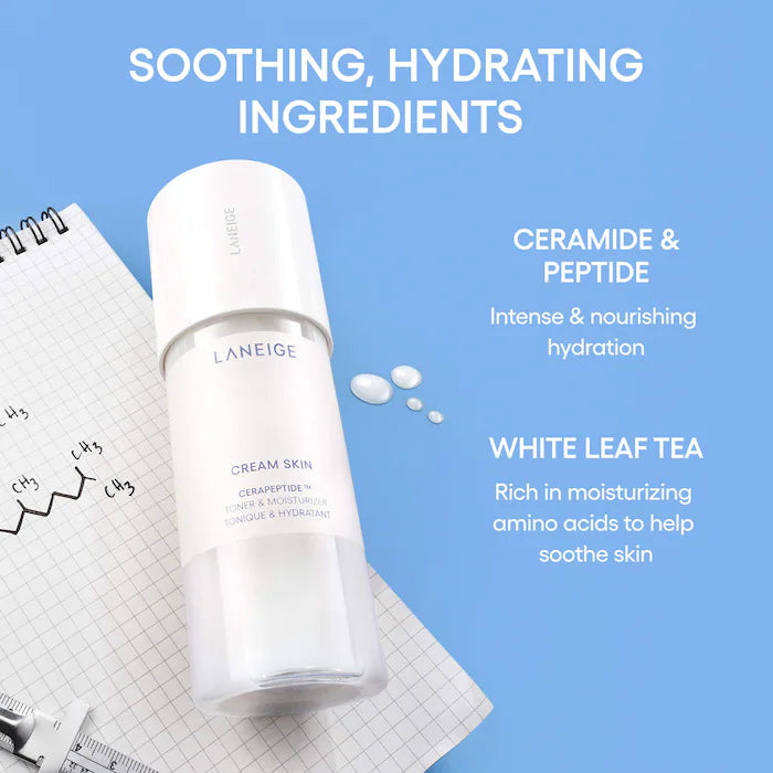 Cream Skin Cerapeptide Toner & Moisturizer - Laneige