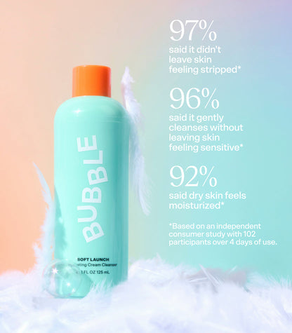 Soft Launch Hydrating Cream Cleanser - Bubble
