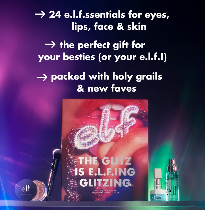 Advent Calendar The Glitz Is ELF ING Glitzing 24pc - Elf