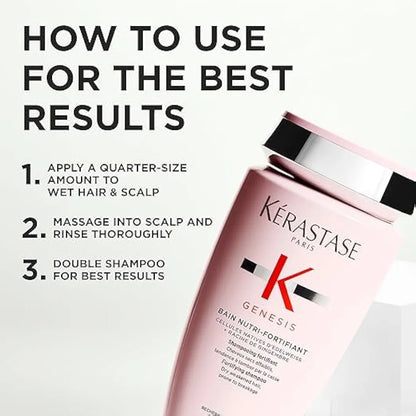 Genesis Bain Nutri-Fortifiant shampoo  - Kérastase