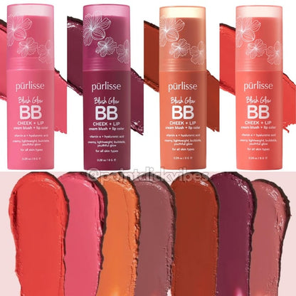 Cheek +Lip Blush Glow BB - Purlisse