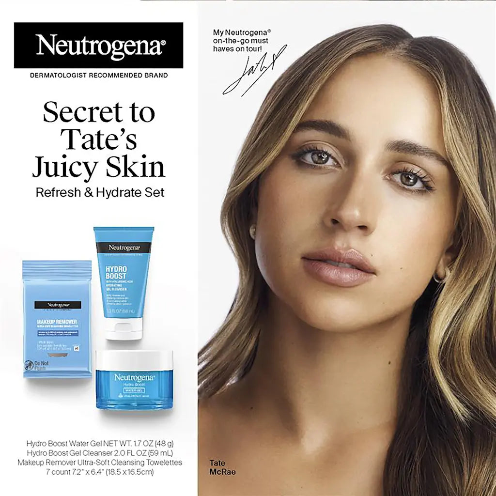 Secret To Tate's Juicy Skin Refresh & Hydrate Set - Neutrogena