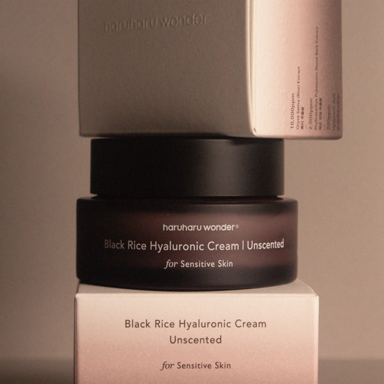 Black Rice 10 Hyaluronic Cream Unscented - Haruharu Wonder