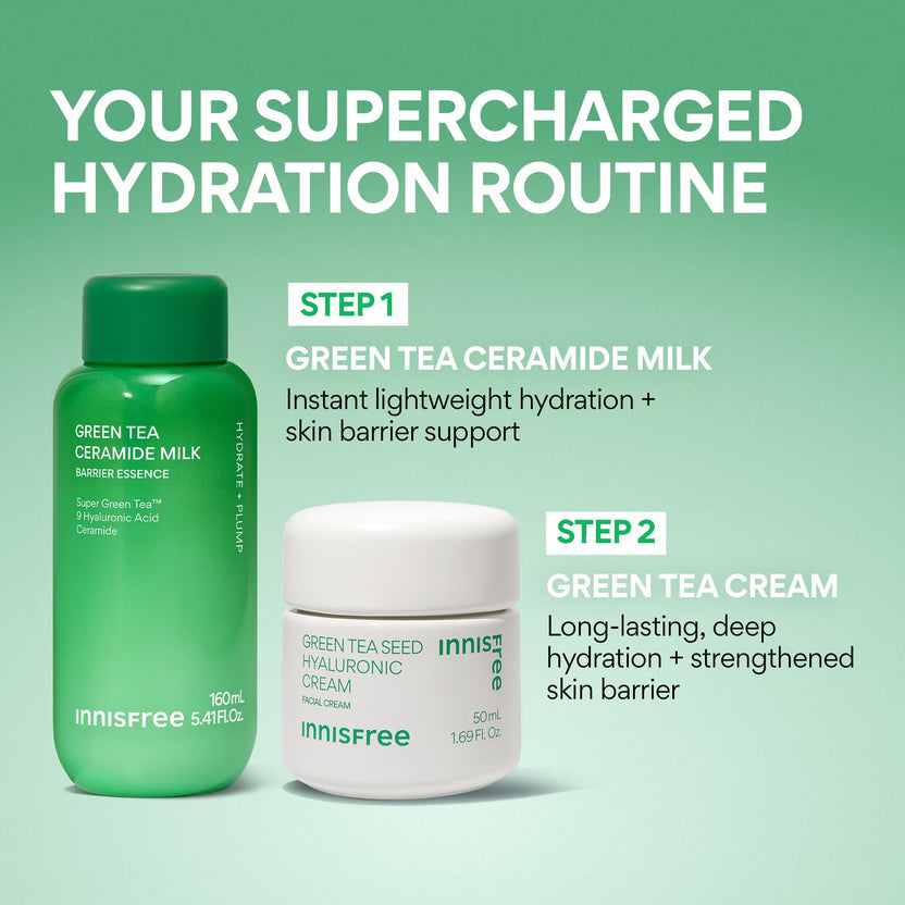 Super Charged Boooste Green Tea Healthy Barrier Duo - Innisfree