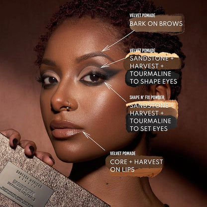 Groundwork Defining Neutral Palette For Eye-Brows-Face & Lips - Danessa Myricks Beauty