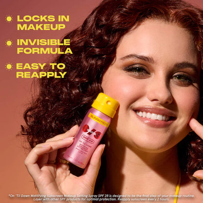 On Til Dawn Mattifying Sunscreen & Setting Spray SPF 28 - One Size