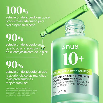 Azelaic Acid 10 Hyaluron Redness Serum -Anua