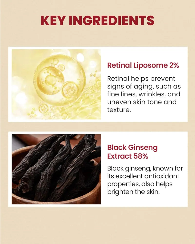Seoul 1988 Serum Retinal Liposome 2%+Black Ginseng - K-Secret