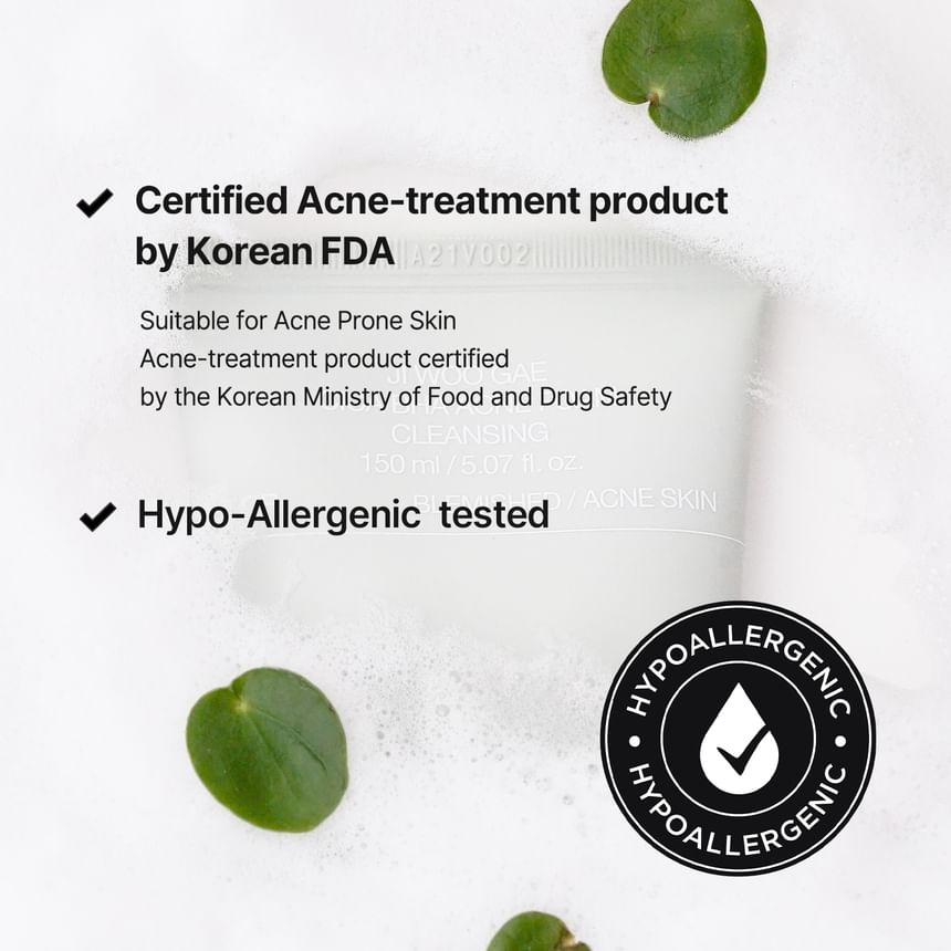 JI Woo Gae Cica Bha Acne Foam Cleansing - Celimax