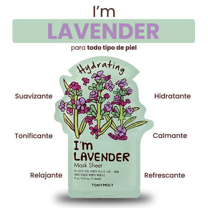 Mask Sheet I'm Lavender - TONYMOLY
