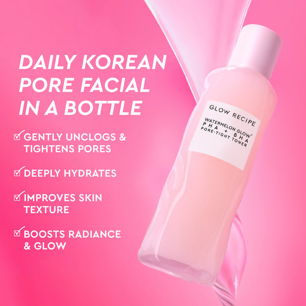Watermelon Glow Dewy Skin Routine - Glow Recipe