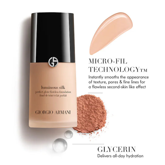 Luminous Silk perfect Glow Flawless Fundation - Giorgio Armani