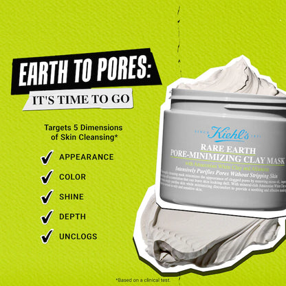 Rare Earth Pore-Minimizing Clay Mask - Kiehls