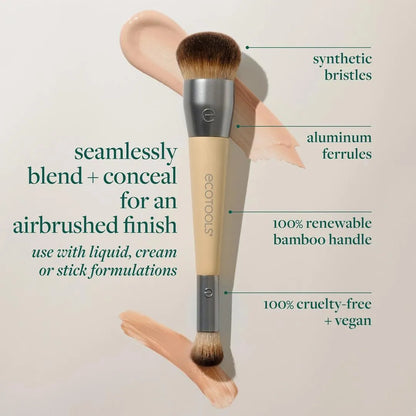 Blend+Conceal Dual Ended Brush - Ecotools