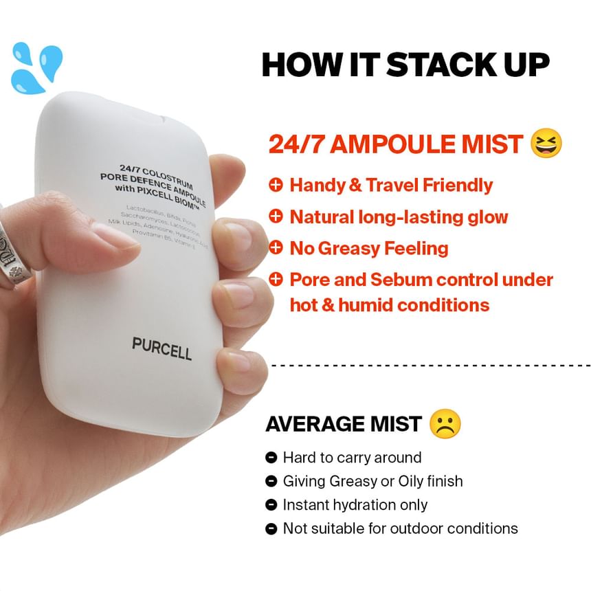24/7 Colostrum Pore Defence Ampoule -  Purcell
