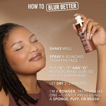 Mattifying Setting Spray Liquid Blurring Balm - Danessa Myricks