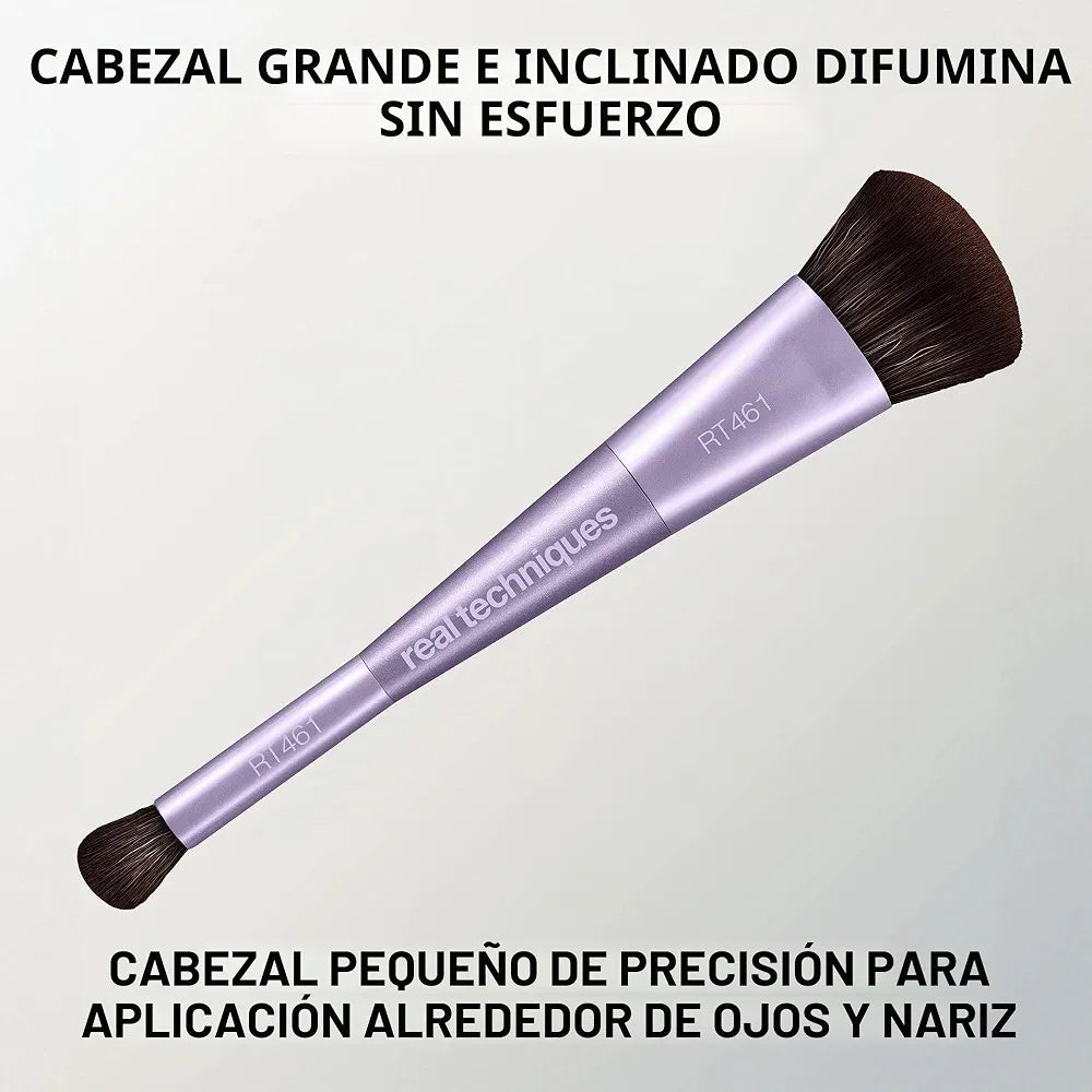 Lilac Skies Twin Stars Dual Ended Base Brush - Real Techniques