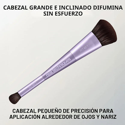 Lilac Skies Twin Stars Dual Ended Base Brush - Real Techniques
