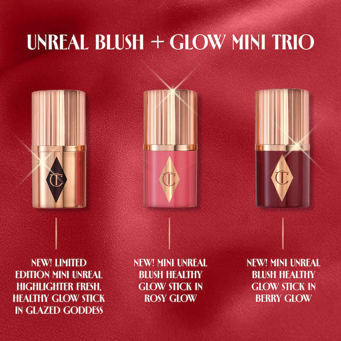 Unreal Blush+Glow Mini Trio - Charlotte Tilbury