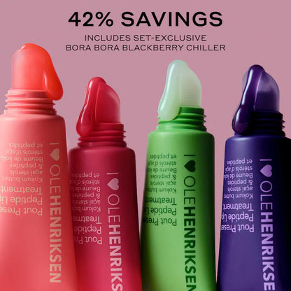 Passport To Chill Mini Pout Preserve Lip Set - Olehenricksen