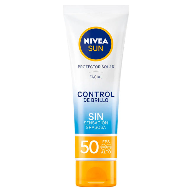 Sun Breathable UV Face Shine Control Tinted Cream SPF50
  - Nivea