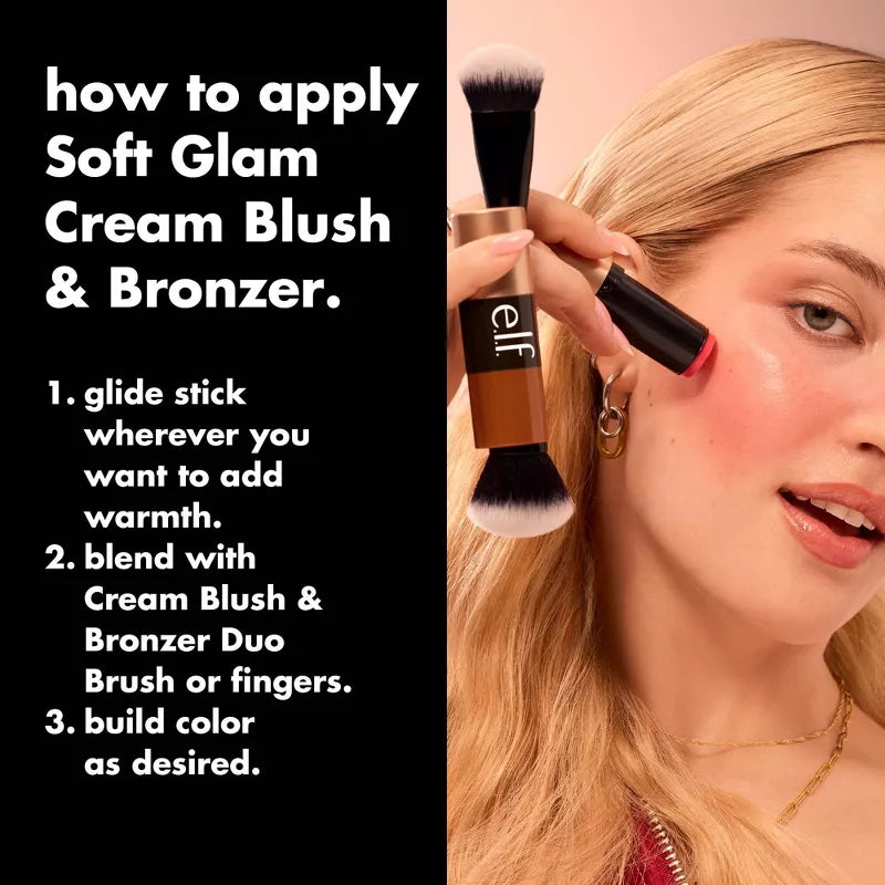 Soft Glam Cream Bronzer - Elf