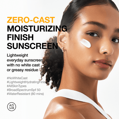 Zero Coast Moisturizing Finish Sunscreen Spf 50+PA++++ - Anua
