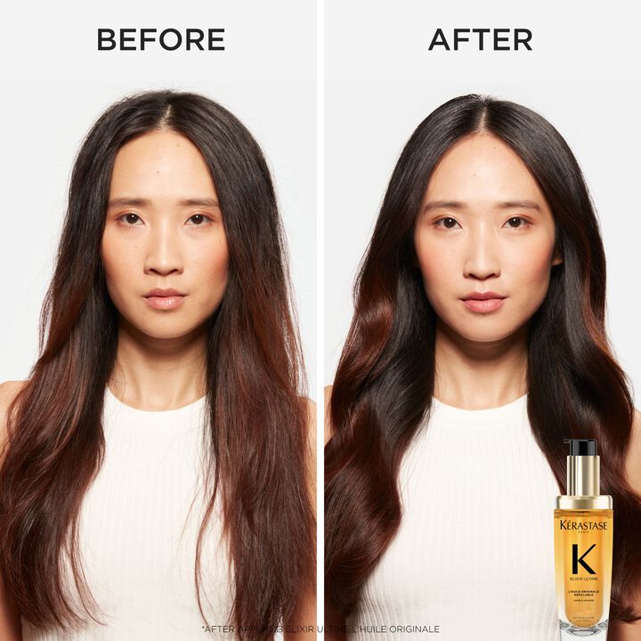 Mini Elixir Ultime Hair Oil & 8H Magic Night Serum Hair Gift Set - Kérastase Paris