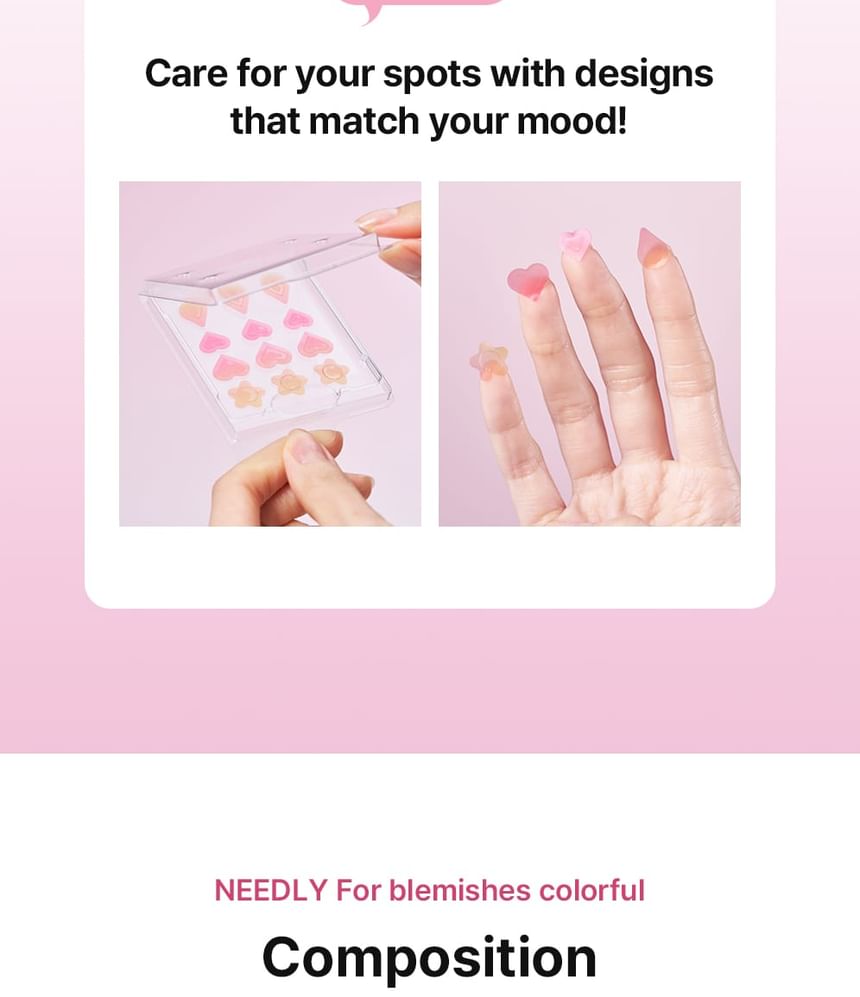 Patch For Blemishes Colorful - Needly