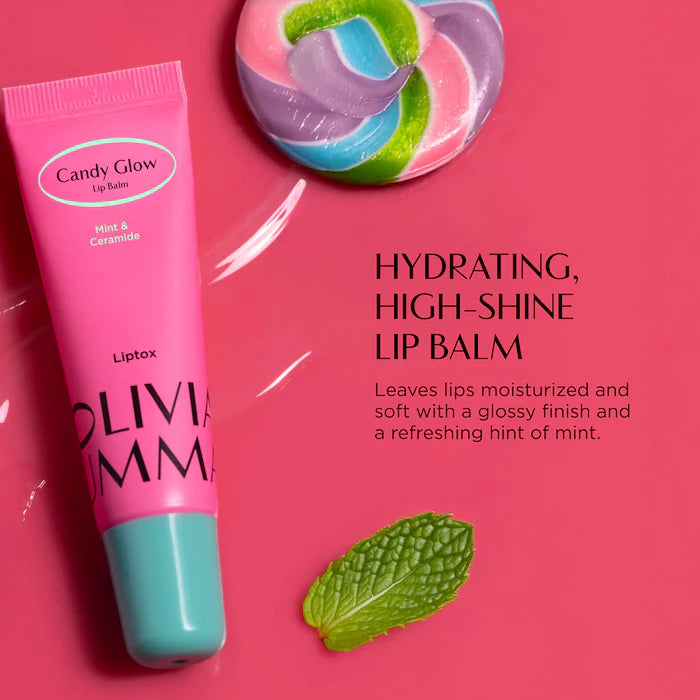 Candy Glow Lip Balm Duo Guava and Mint - Olivia Umma