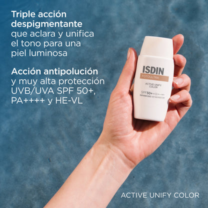 Active Unify Color Spf Despigmentante 50+ - Isdin