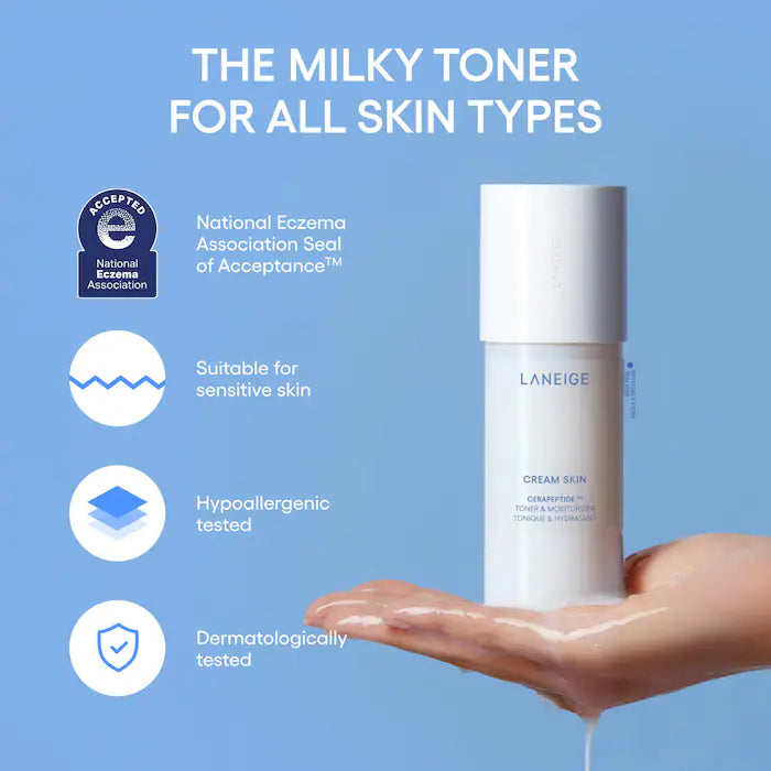 Cream Skin Cerapeptide Toner & Moisturizer - Laneige
