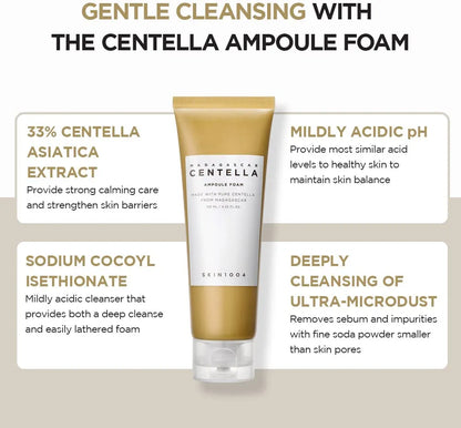 Madagascar Centella Ampoule Foam - Skin 004