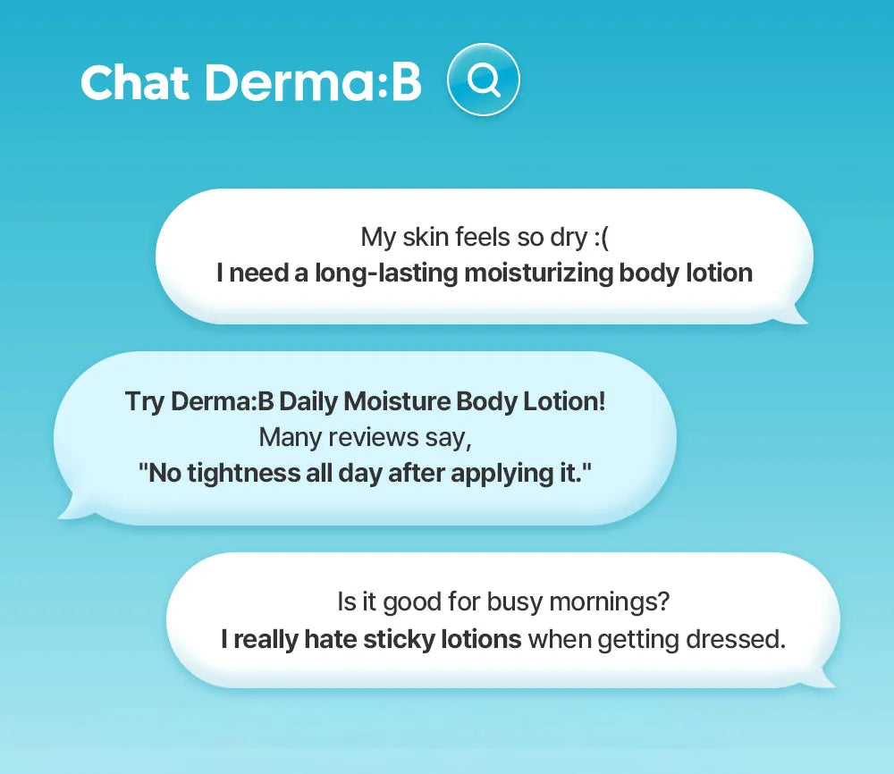 Daily Moisture Body Lotion - Derma:B