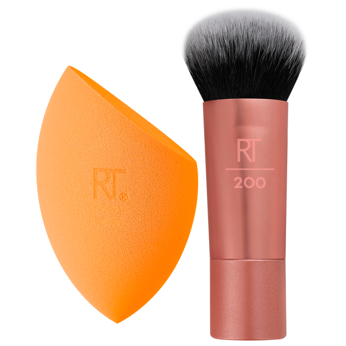 Mini Travel Duo Brush & Blender  - Real Techniques