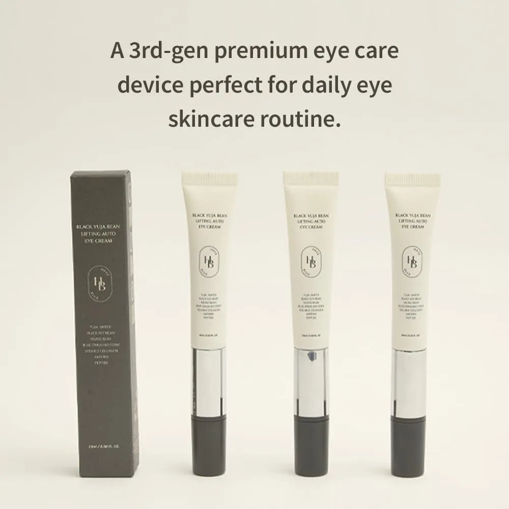 Black Yuja Bean Lifting Auto Eye Cream - HeveBlue